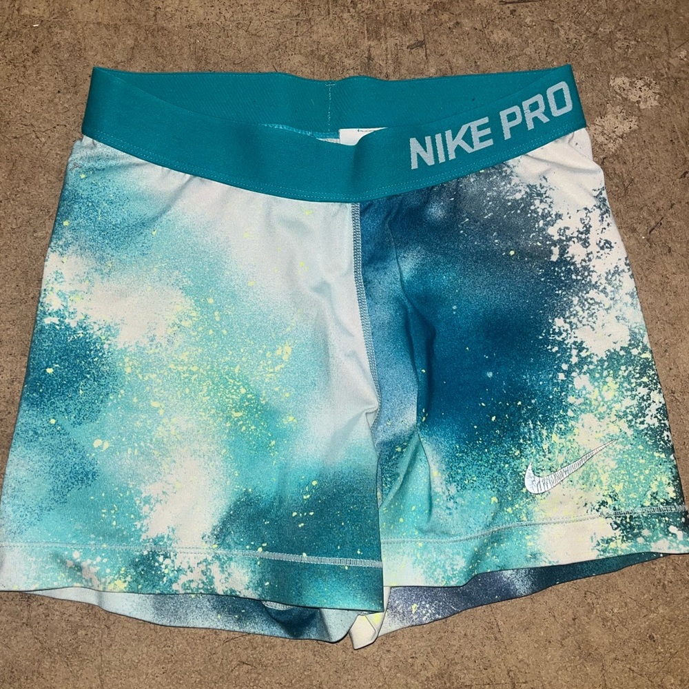 Nike Pro, galaxy design, size small